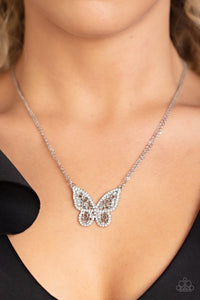 Baroque Butterfly - White